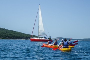 Sea Kayaking Insel Zlarin, Kroatien, Norddalmatien