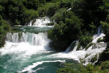 Nationalpark Krka Wasserfalle + Šibenik, Kroatien, Norddalmatien