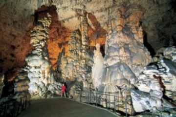 Die Höhle von Postojna (Sloweinen), Kroatien, Istrien