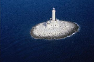 Leuchtturm Porer, Insel Porer